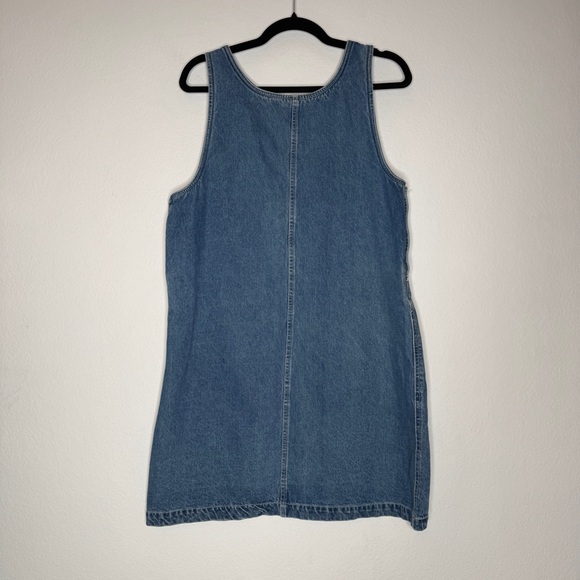Disney Winnie The Pooh Denim Overall Dress Blue Size M - Picture 5 of 7